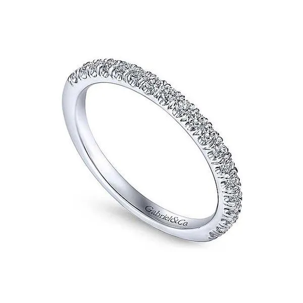 14K White Gold Diamond Anniversary Band Image 3 Koerbers Fine Jewelry Inc New Albany, IN
