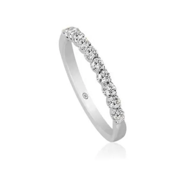 14K White Gold 10 Stone Wedding Band Koerbers Fine Jewelry Inc New Albany, IN