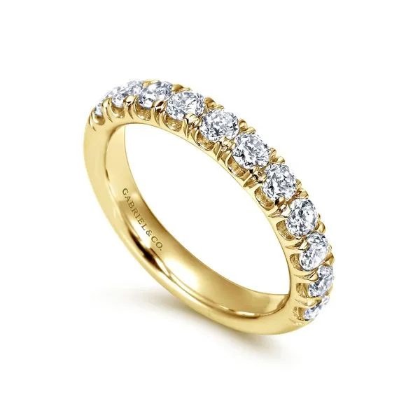 14K Yellow Gold Diamond Wedding Band Image 2 Koerbers Fine Jewelry Inc New Albany, IN