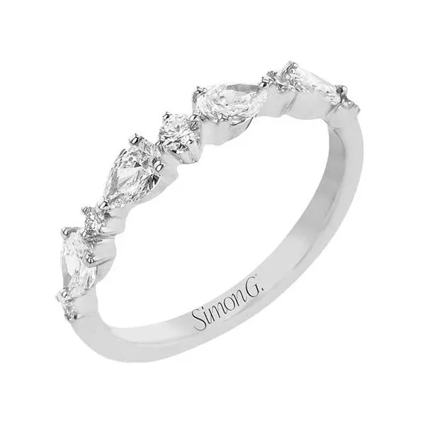 18K White Gold Diamond Wedding Band Koerbers Fine Jewelry Inc New Albany, IN