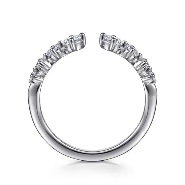 14K White Gold Prong Set Diamond Anniversary Band Image 2 Koerbers Fine Jewelry Inc New Albany, IN