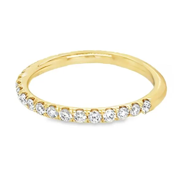 18K Yellow Gold Diamond Wedding Band Image 2 Koerbers Fine Jewelry Inc New Albany, IN