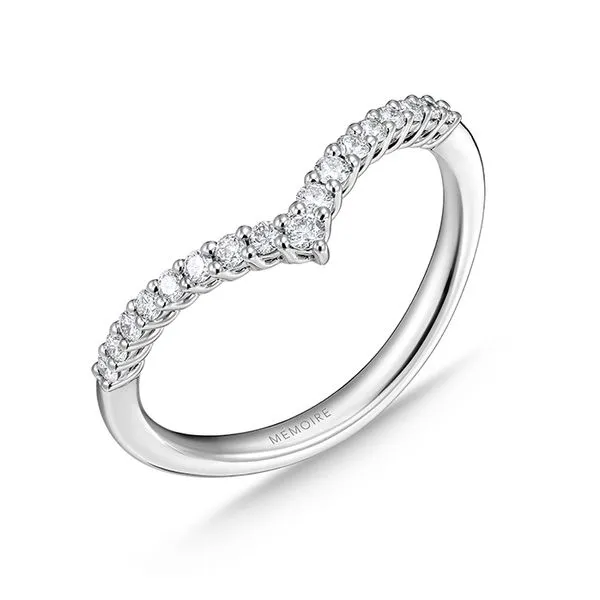 18K White Gold Identity V Diamond Wedding Band Koerbers Fine Jewelry Inc New Albany, IN