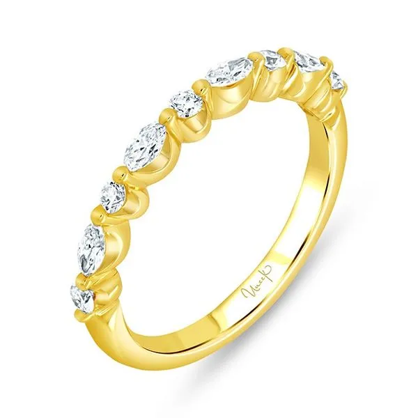 18K Yellow Gold Half Anniversary Diamond Wedding Band Koerbers Fine Jewelry Inc New Albany, IN