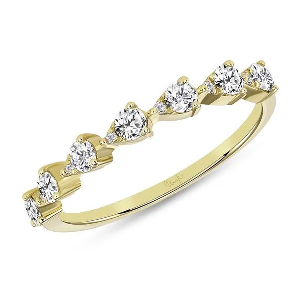 14K Yellow Gold Stackable Diamond Wedding Band Koerbers Fine Jewelry Inc New Albany, IN