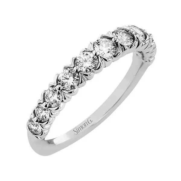 18K Yellow Gold 11 Stone Diamond Wedding Band Koerbers Fine Jewelry Inc New Albany, IN