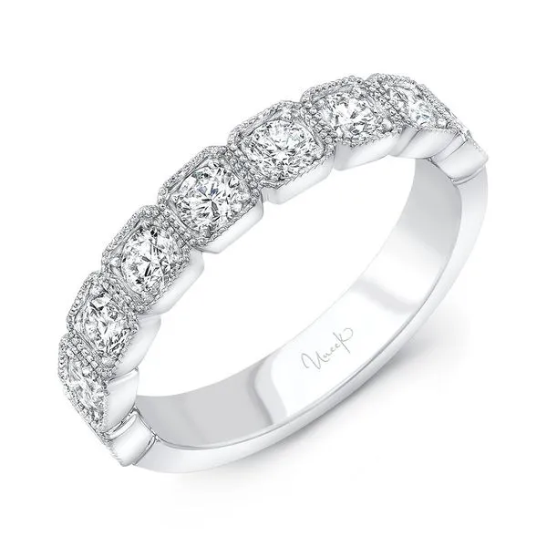 14K White Gold Single Row Diamond Wedding Band Koerbers Fine Jewelry Inc New Albany, IN