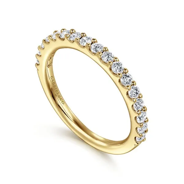 14K Yellow Gold Anniversary Diamond Wedding Band Image 3 Koerbers Fine Jewelry Inc New Albany, IN