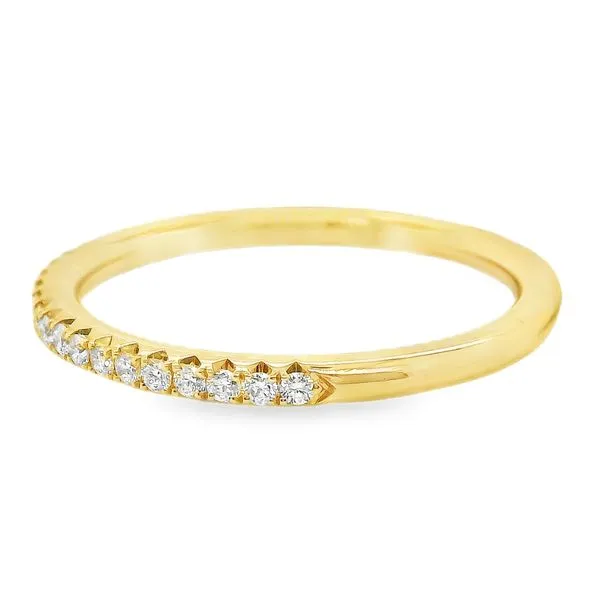 14K Yellow Gold Diamond Wedding Band Image 2 Koerbers Fine Jewelry Inc New Albany, IN