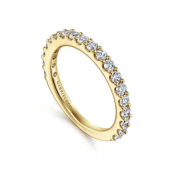 14K Yellow Gold Diamond Anniversary Wedding Band Image 3 Koerbers Fine Jewelry Inc New Albany, IN