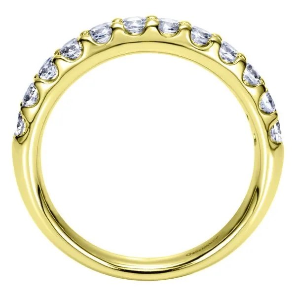 14K Yellow Gold Round 12 Stone Diamond Anniversary Band Image 3 Koerbers Fine Jewelry Inc New Albany, IN