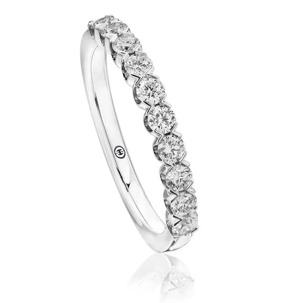 18K White Gold 10 Stone Wedding Band Koerbers Fine Jewelry Inc New Albany, IN