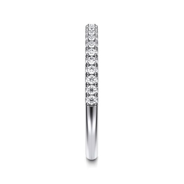 14K White Gold Diamond Matching Wedding Band Image 4 Koerbers Fine Jewelry Inc New Albany, IN