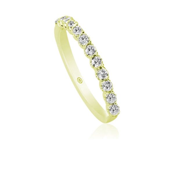 18K Yellow Gold 10 Stone Wedding Band Koerbers Fine Jewelry Inc New Albany, IN