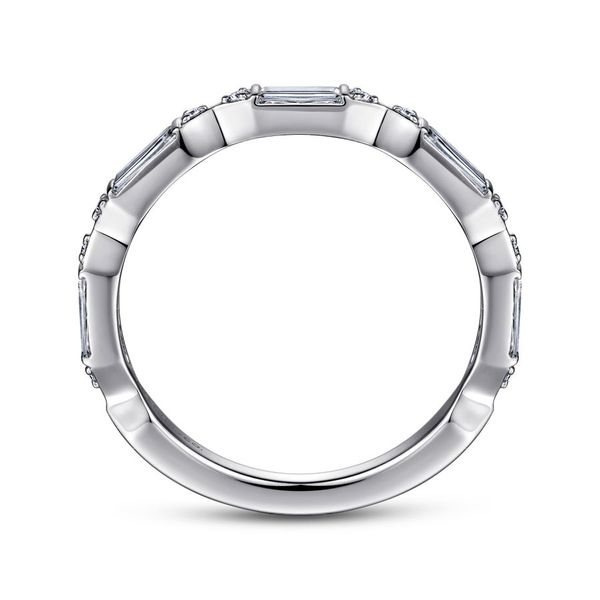 14K White Gold Diamond Anniversary Band Image 2 Koerbers Fine Jewelry Inc New Albany, IN