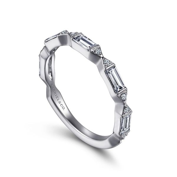 14K White Gold Diamond Anniversary Band Image 3 Koerbers Fine Jewelry Inc New Albany, IN