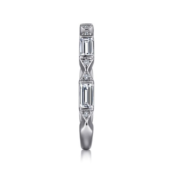 14K White Gold Diamond Anniversary Band Image 4 Koerbers Fine Jewelry Inc New Albany, IN