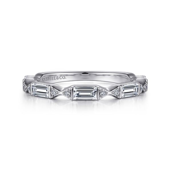 14K White Gold Diamond Anniversary Band Koerbers Fine Jewelry Inc New Albany, IN