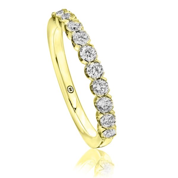 18K Yellow Gold 10 Stone Wedding Band Koerbers Fine Jewelry Inc New Albany, IN