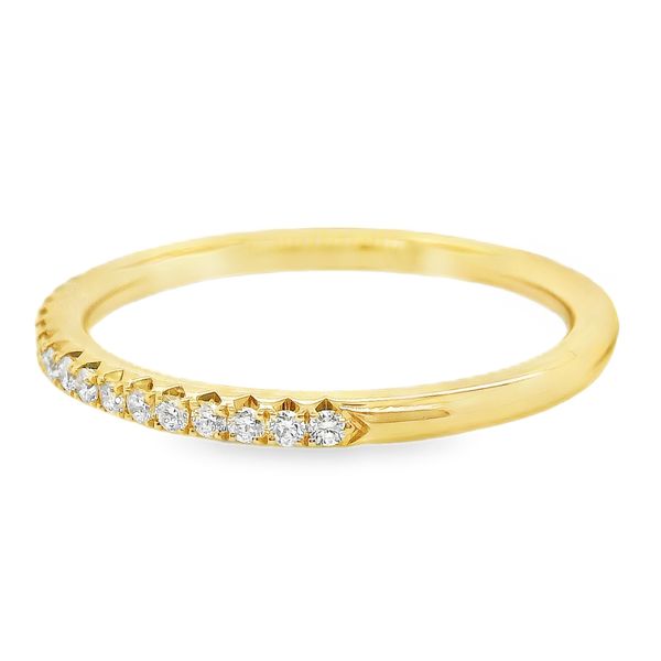 14K Yellow Gold Diamond Wedding Band Image 2 Koerbers Fine Jewelry Inc New Albany, IN
