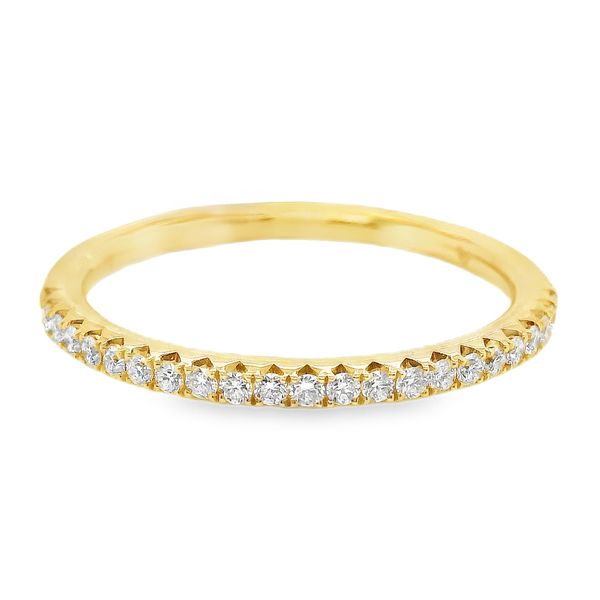 14K Yellow Gold Diamond Wedding Band Koerbers Fine Jewelry Inc New Albany, IN