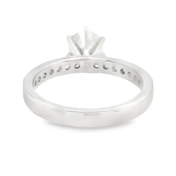 18K White Gold Diamond Engagement Ring Image 3 Koerbers Fine Jewelry Inc New Albany, IN