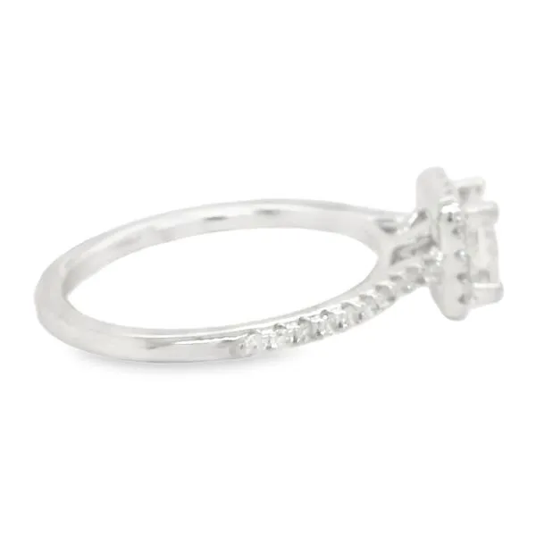 14K White Gold Diamond Engagement Ring Image 3 Koerbers Fine Jewelry Inc New Albany, IN