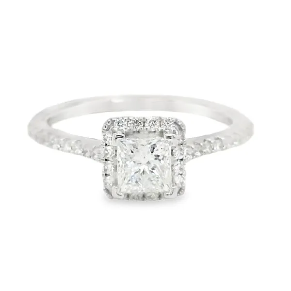 14K White Gold Diamond Engagement Ring Koerbers Fine Jewelry Inc New Albany, IN