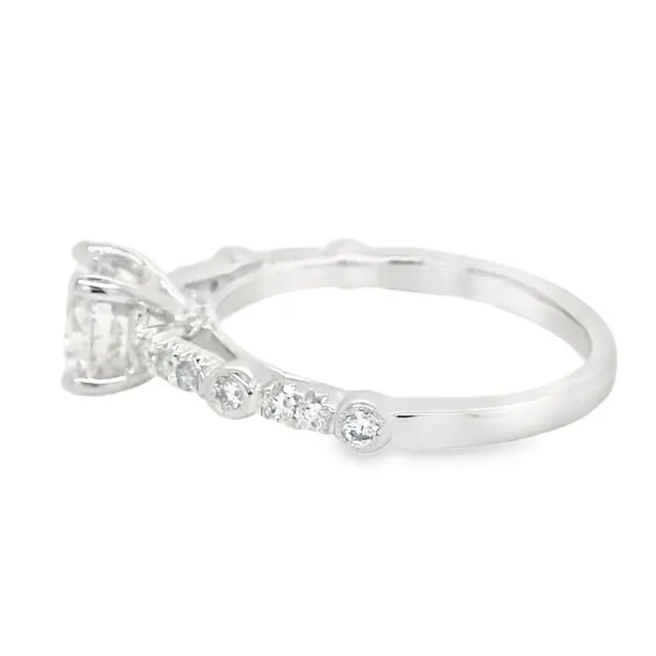 14K White Gold Diamond Engagement Ring Image 2 Koerbers Fine Jewelry Inc New Albany, IN