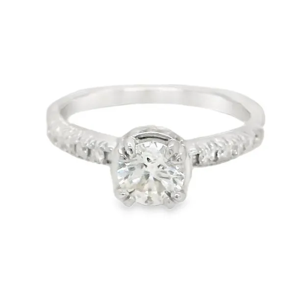 18K White Gold Diamond Engagement Ring Koerbers Fine Jewelry Inc New Albany, IN