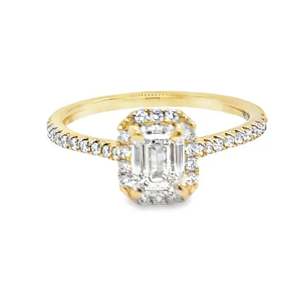 14K Yellow Gold Diamond Engagement Ring Koerbers Fine Jewelry Inc New Albany, IN