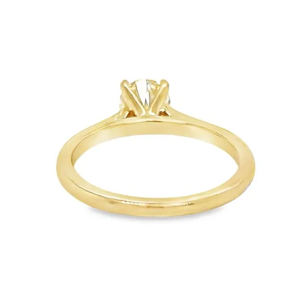14K Yellow Gold Solitaire Engagement Ring Image 3 Koerbers Fine Jewelry Inc New Albany, IN