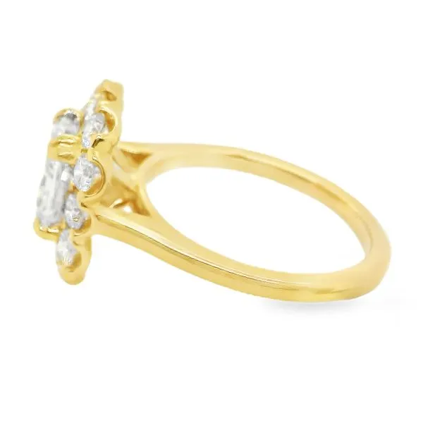 14K Natural Radiant Cut Diamond Engagement Ring weighing 2.79 CTTW Image 2 Koerbers Fine Jewelry Inc New Albany, IN