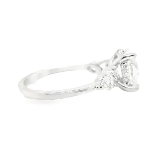 14K Natural Oval Engagement Ring weighing 2.10 CTTW Image 2 Koerbers Fine Jewelry Inc New Albany, IN