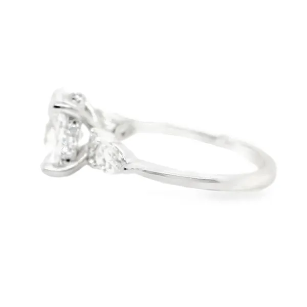 14K Natural Oval Engagement Ring weighing 2.10 CTTW Image 4 Koerbers Fine Jewelry Inc New Albany, IN