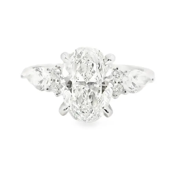 14K Natural Oval Engagement Ring weighing 2.10 CTTW Koerbers Fine Jewelry Inc New Albany, IN