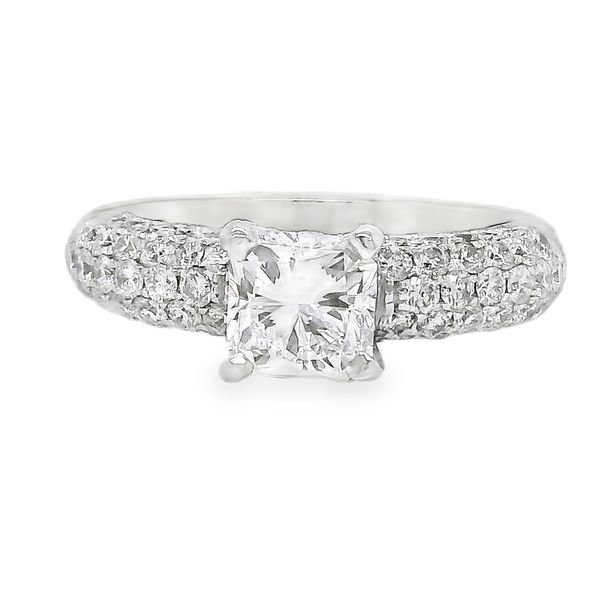 18K Pave Natural Dream Diamond Engagement Ring 1.69 CTW Koerbers Fine Jewelry Inc New Albany, IN