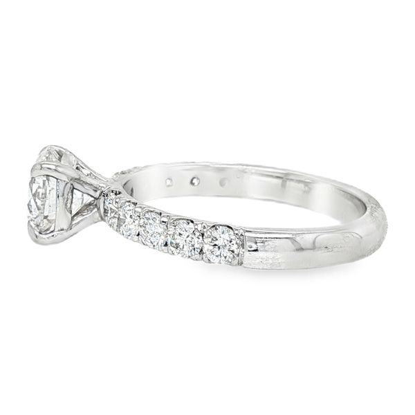 18K Single Row Natural Round Diamond Engagement Ring 1.94 CTW Image 2 Koerbers Fine Jewelry Inc New Albany, IN