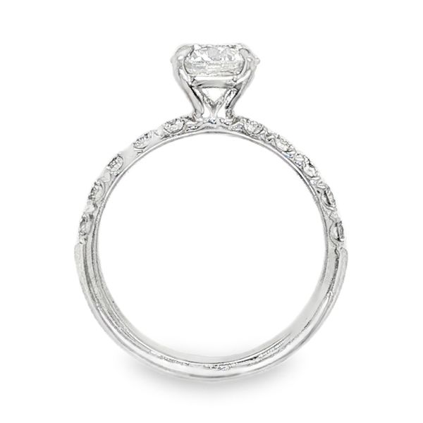 18K Single Row Natural Round Diamond Engagement Ring 1.94 CTW Image 3 Koerbers Fine Jewelry Inc New Albany, IN
