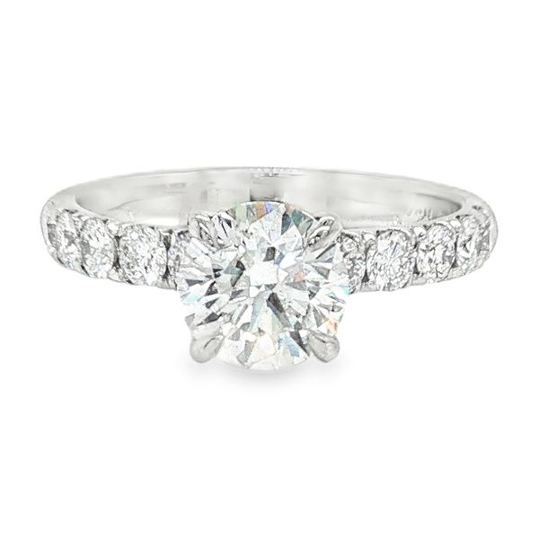 18K Single Row Natural Round Diamond Engagement Ring 1.94 CTW Koerbers Fine Jewelry Inc New Albany, IN