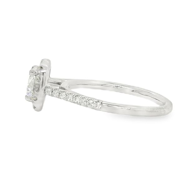14K Natural Round Diamond Engagement Ring 1.19 CTW Image 2 Koerbers Fine Jewelry Inc New Albany, IN