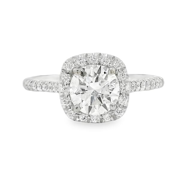 14K Natural Round Diamond Engagement Ring 1.19 CTW Koerbers Fine Jewelry Inc New Albany, IN