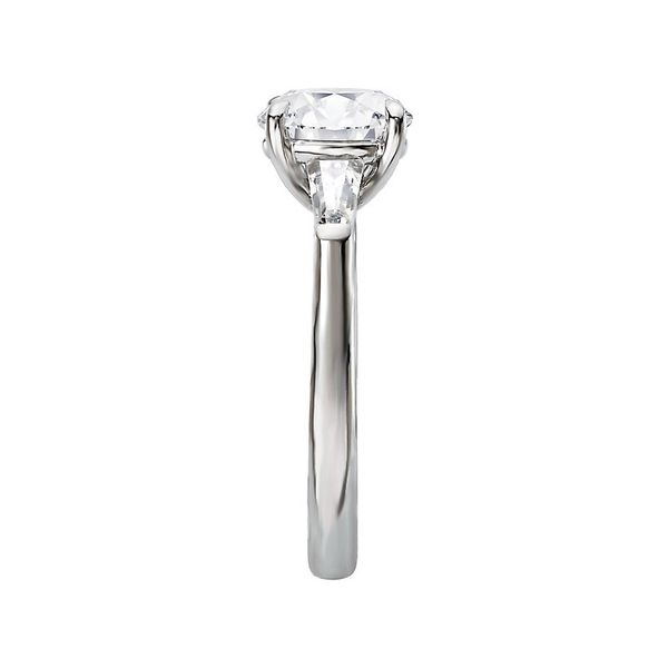 KIM INTERNATIONAL 14K Three Stone Natural Round Diamond Engagement Ring 1.85 CTW Image 3 Koerbers Fine Jewelry Inc New Albany, IN
