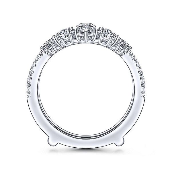 14K White Gold Wedding Enhancer Image 3 Koerbers Fine Jewelry Inc New Albany, IN