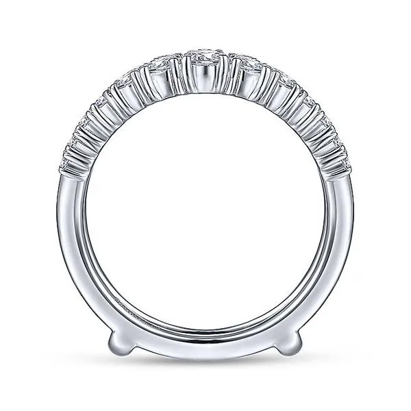 14K White Gold Diamond Wedding Enhancer Image 3 Koerbers Fine Jewelry Inc New Albany, IN