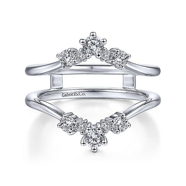 14K White Gold Diamond Ring Enhancer Koerbers Fine Jewelry Inc New Albany, IN