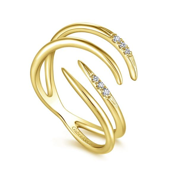 Lady's 14k Yellow Gold Fashion Ladies Ring Image 2 Koerbers Fine Jewelry Inc New Albany, IN
