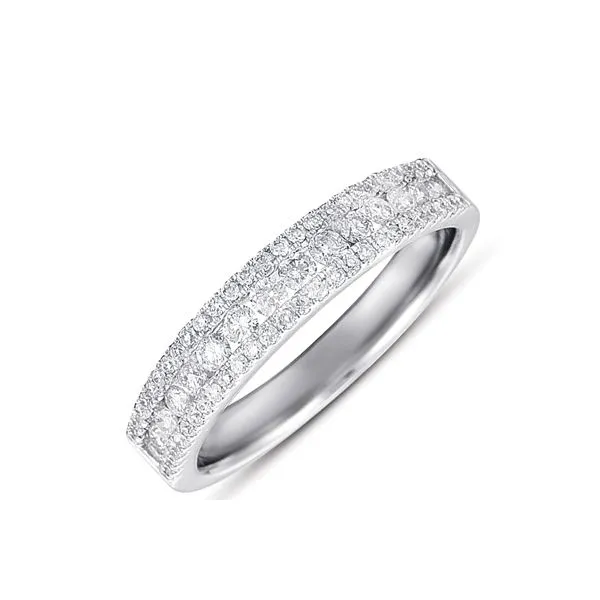 14K WHITE GOLD DIAMOND PAVE FASHION RING Koerbers Fine Jewelry Inc New Albany, IN