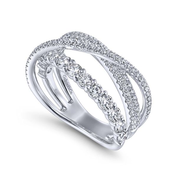 Intertwined Diamond Fashion Ring Image 2 Koerbers Fine Jewelry Inc New Albany, IN