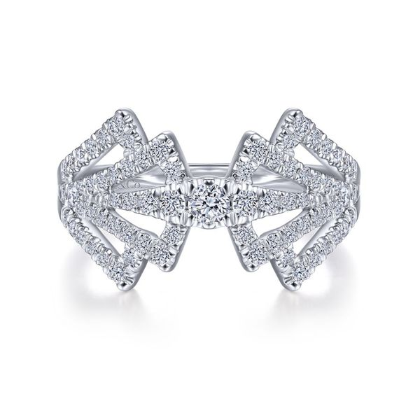 14K White Gold Diamond Fashion Ring Koerbers Fine Jewelry Inc New Albany, IN